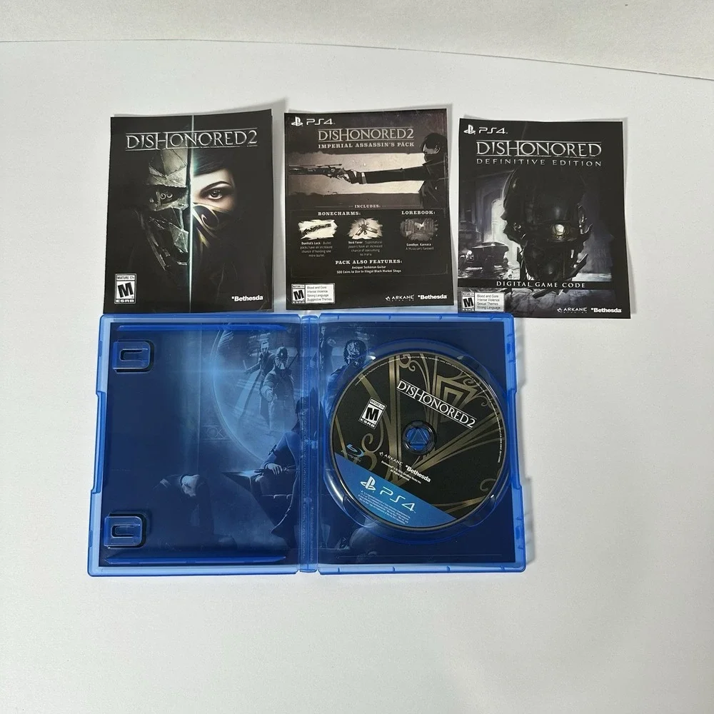 Dishonored 2 Limited Edition Sony PlayStation 4 PS4 Bethesda Stealth Action Game